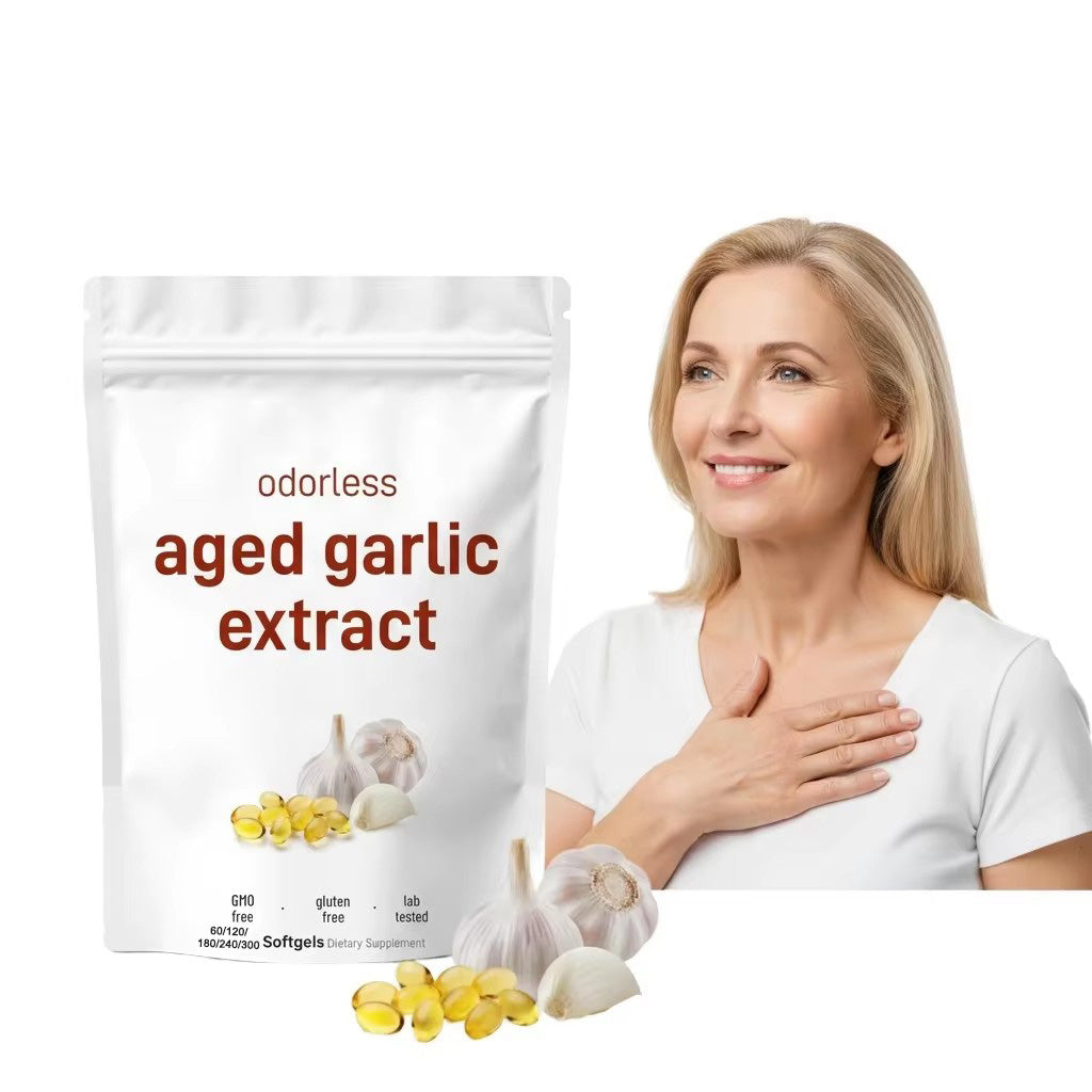 Odorless Aged Garlic Supplement