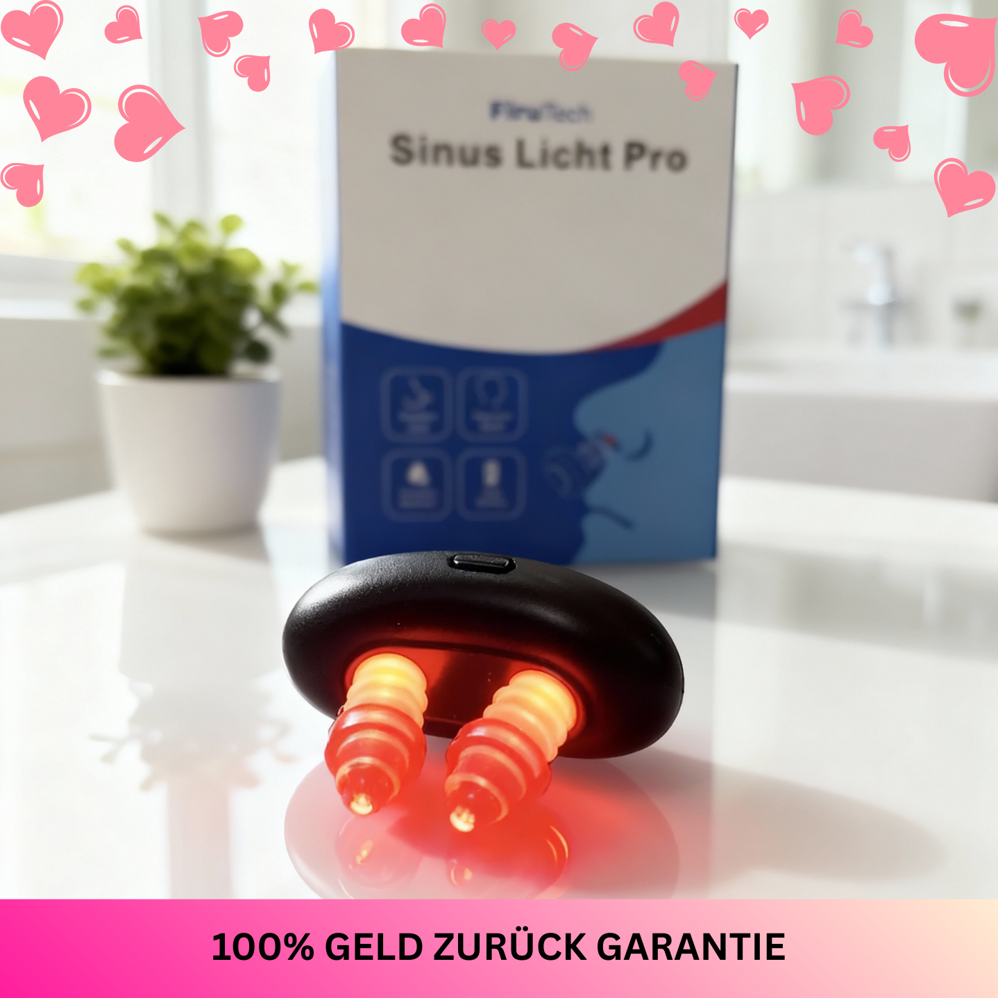 FiruTech Sinus Licht Pro - endlich durchatmen 🌬️