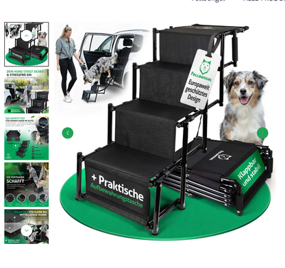 Hundetreppe für Auto