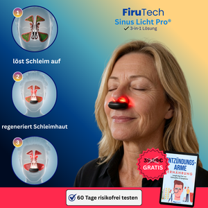 FiruTech Sinus Licht Pro - endlich durchatmen 🌬️